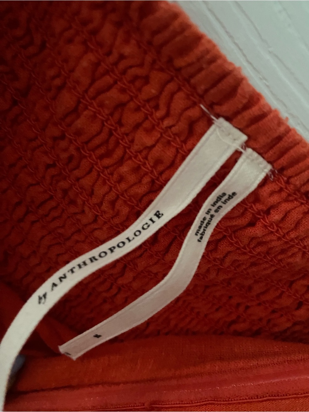 Anthropologie Red Ruffle Romper - Picture 2 of 2